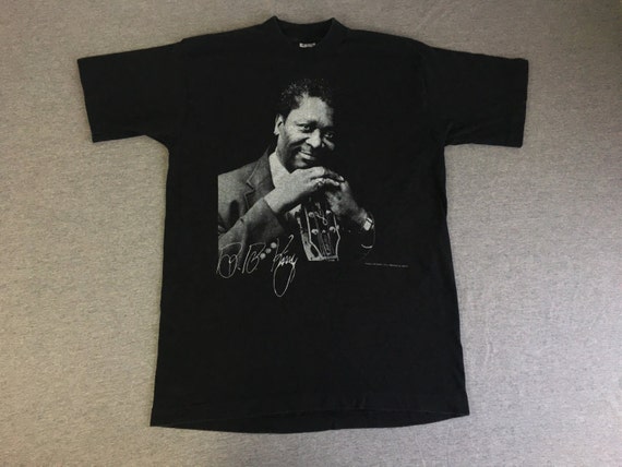BB KING Shirt 1993 Vintage/ 90s Blues Legend Music Guitar R&B 
