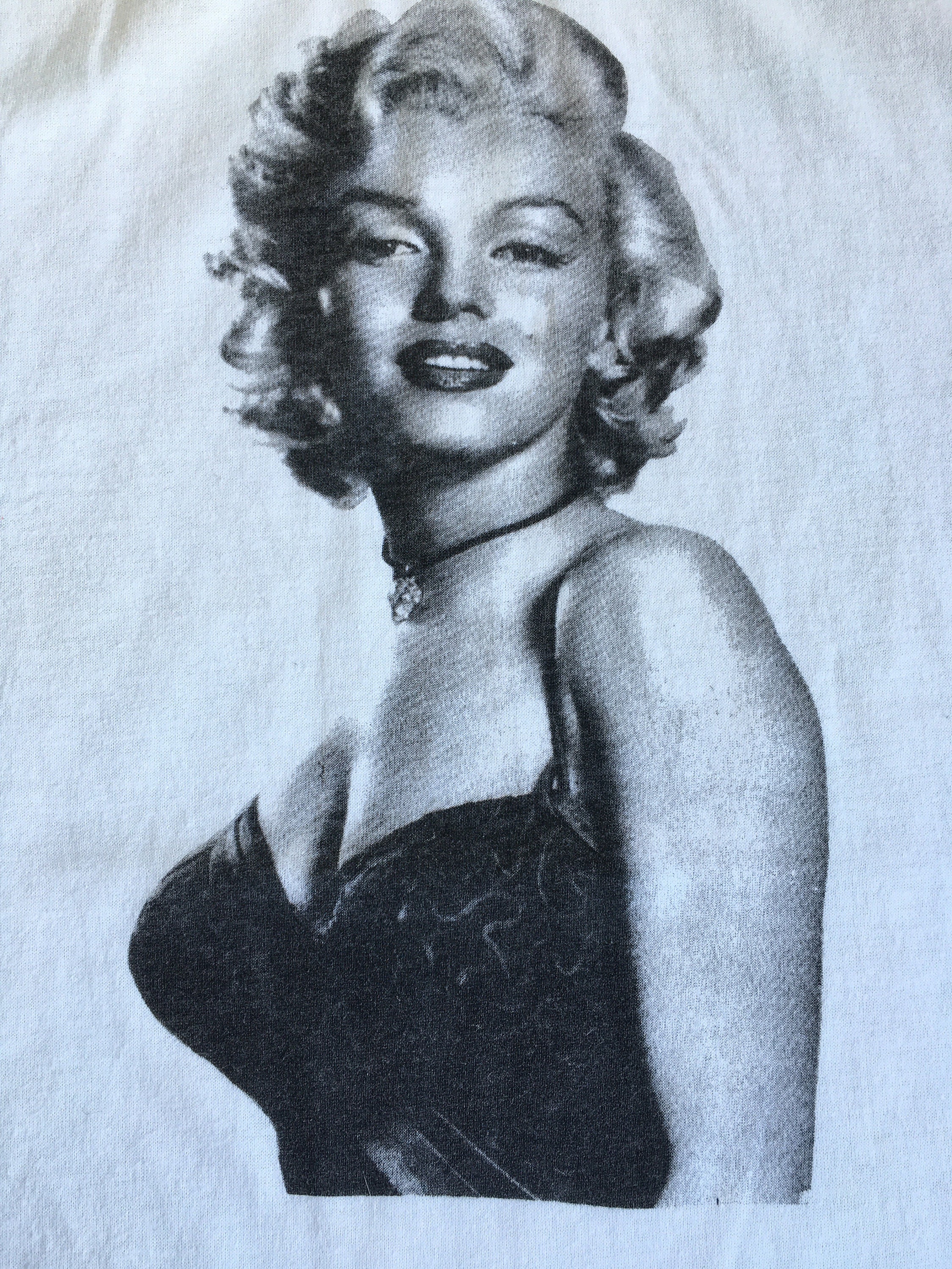 Marilyn Monroe Shirt 80's Vintage Iconic Movie Star Tshirt Marilyn Monroe Shirt 80's Vintage Iconic Movie Star Tshirt