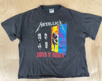 ガンズ・アンド・ローゼズ メタリカ Tシャツ 1992 90年代 ガンズ・アンド・ローゼズ メタリカ Tシャツ 1992 90年代