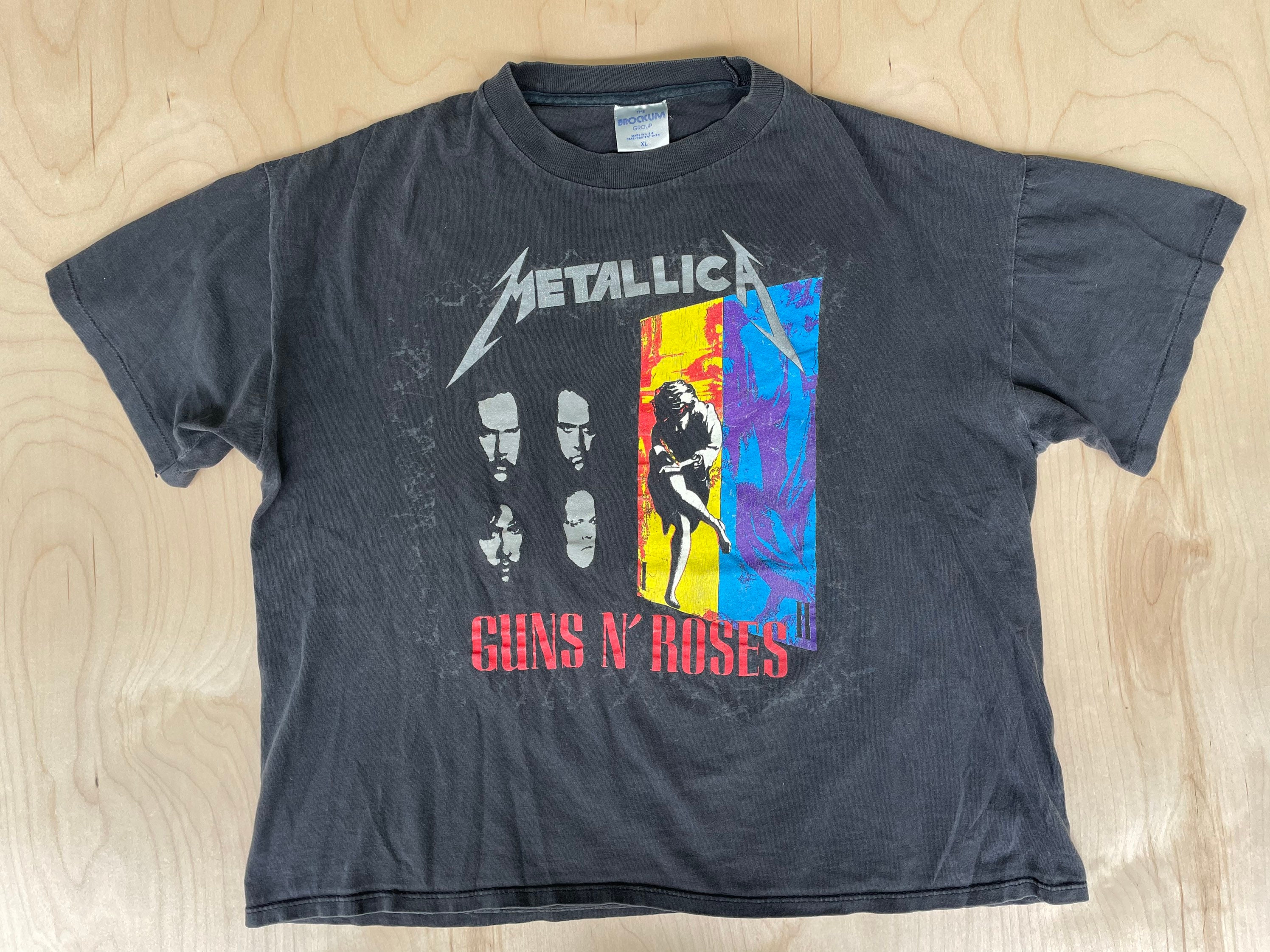 90s ヴィンテージ Metallica × Guns N' Roses Tee | nate-hospital.com