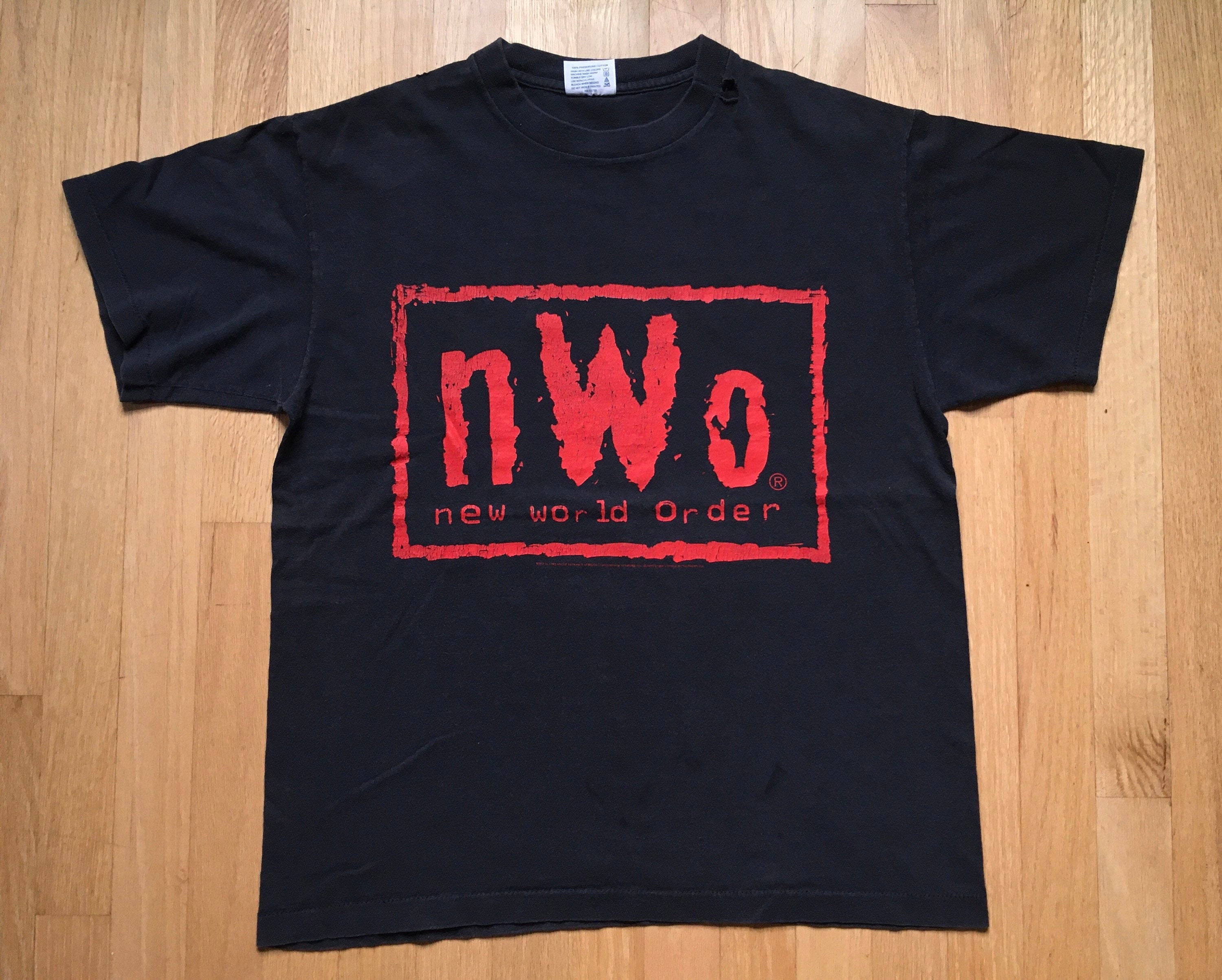NWO New World Order Shirt 1998 Vtg No Mercy WWF Wrestling - Etsy