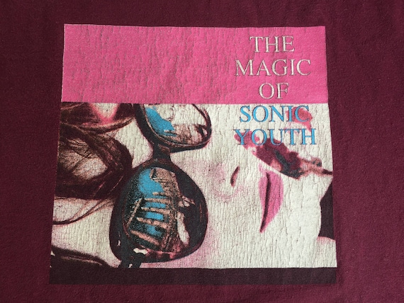 Sonic Youth Shirt 90s Vintage the Magic of Sonic Youth Rare Tultex