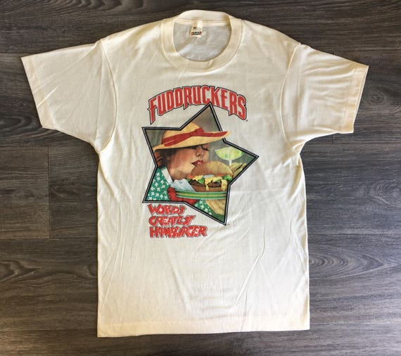 Fuddruckers 80s Shirt Vintage Screen Stars Worlds Greatest | Etsy