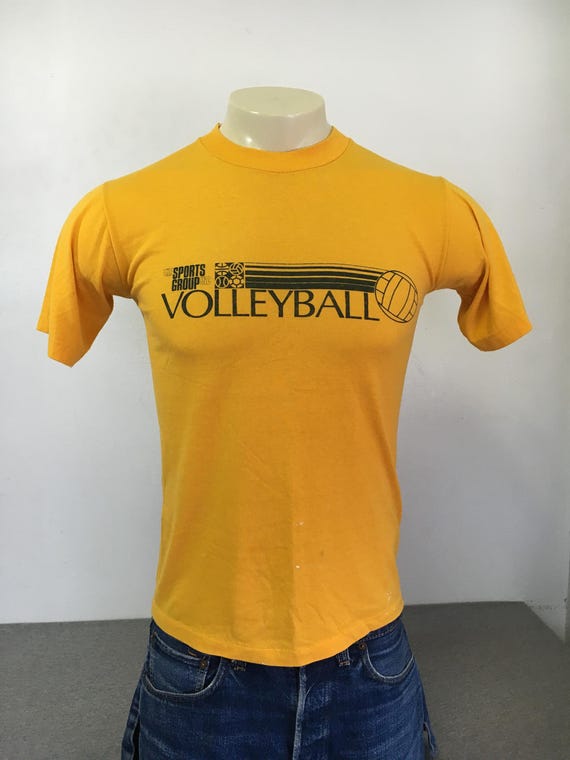 NIKE Shirt Vintage Blue Tag Label 80's/ Volleybal… - image 3