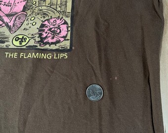 Flaming Lips Shirt 2003 Yoshimi Battles the Pink Robots Tour Tee