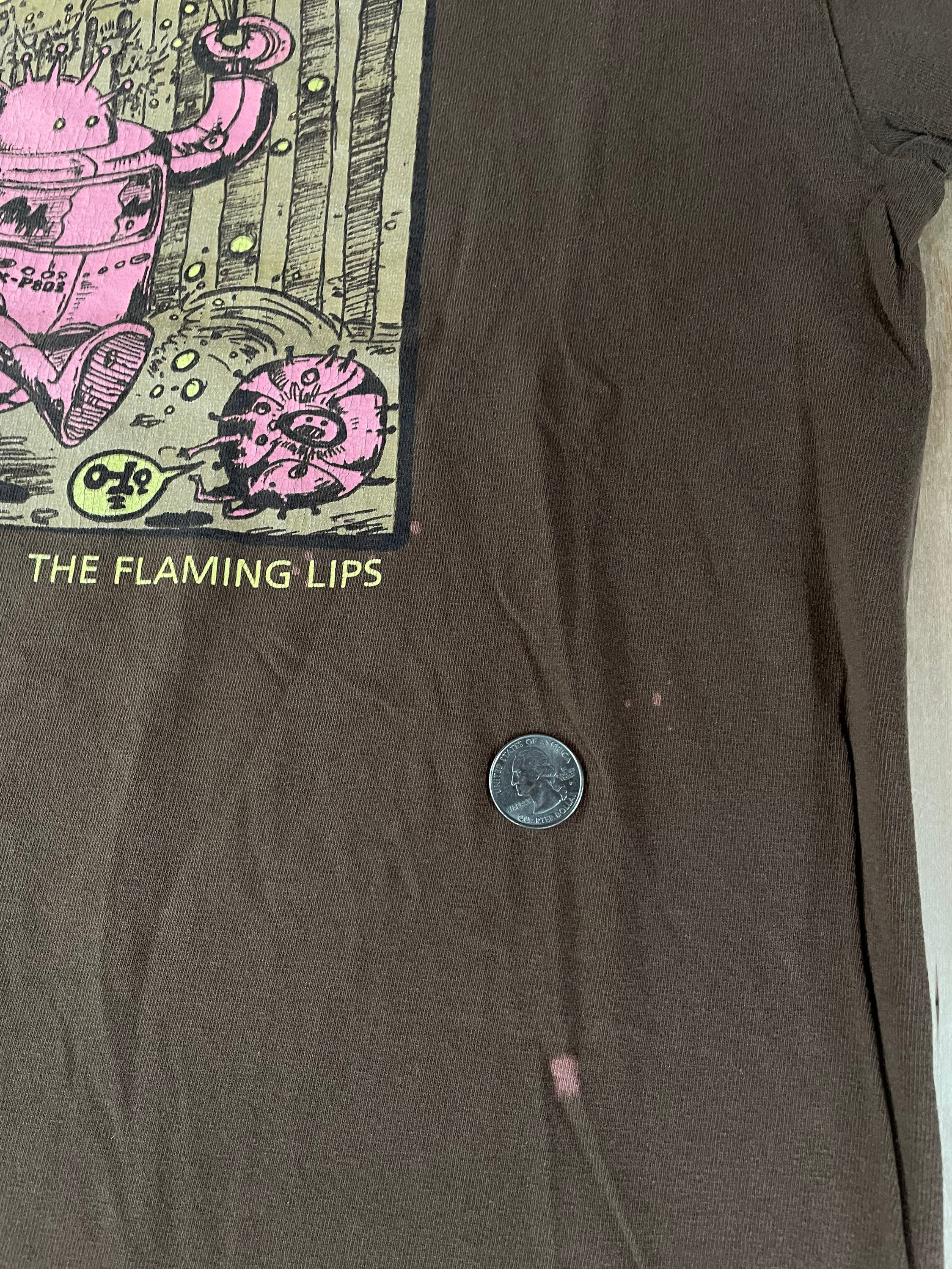 Flaming Lips Shirt 2003 Yoshimi Battles the Pink Robots Tour Flaming Lips Shirt 2003 Yoshimi Battles the Pink Robots Tour