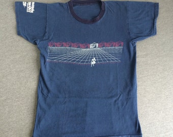 NIKE Shirt 1979 Vintage Super RARE / Original Cascade Run Pinwheel Ära Renn-T-Shirt / Baumwolle Nike Collector Runner T-Shirt