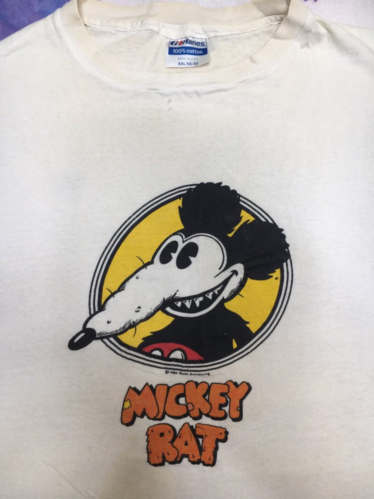 vintage mickey rat shirt