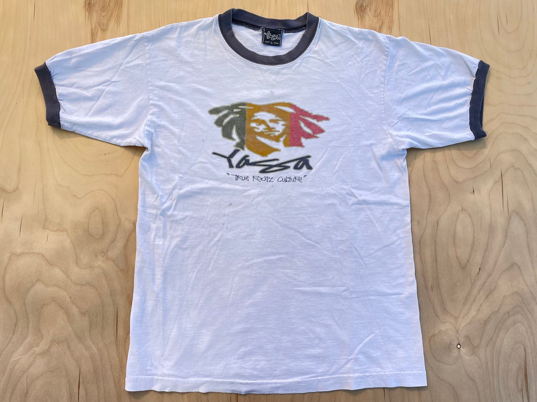 Yaga Shirt Vintage 90s True Rootz Culture USA Made Skate Street
