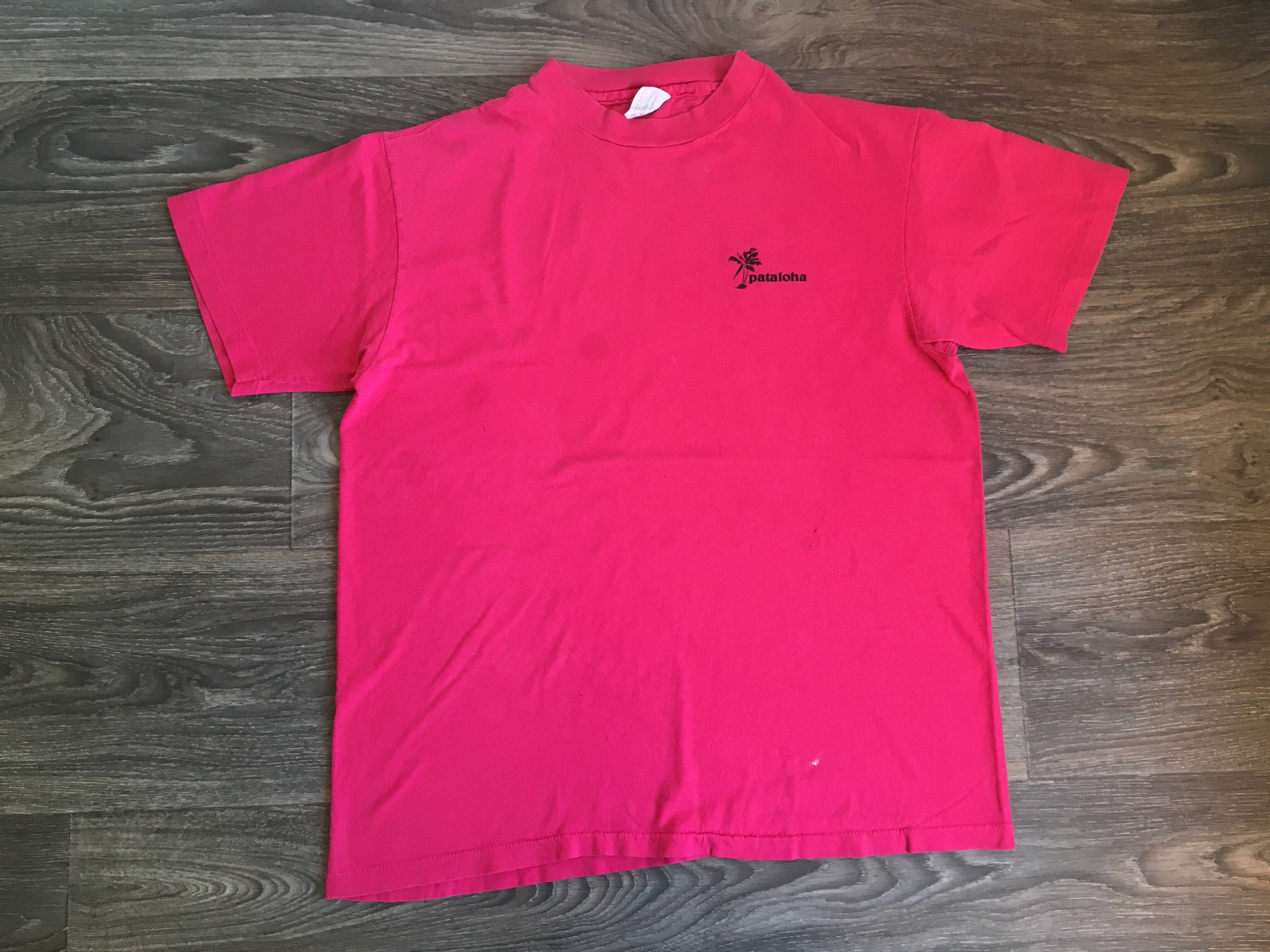 Patagonia Pataloha Tshirt Vtg 80s Rare Pink Soft Shirt Patagonia Pataloha Tshirt Vtg 80s Rare Pink Soft Shirt