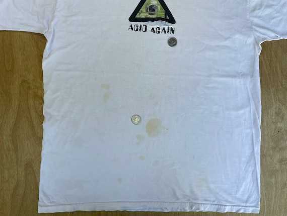 Meat Beat Manifesto Shirt Acid Again 90s Vintage Rare Distressed