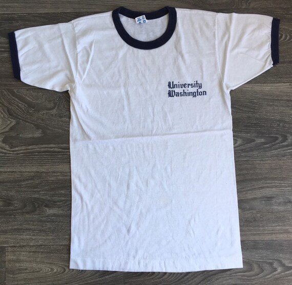 Vintage Champion 80's Shirt University Of Washingt