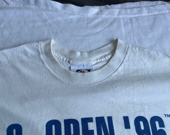 ウェア 1996 US OPEN tennis T shirt size L ウェア 1996 US OPEN tennis T shirt size L 1996 US Open