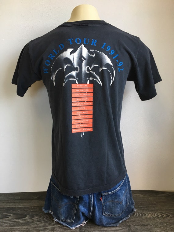 QUEENSRYCHE World Tour 1991-92 Shirt Vintage BUILDING EMPIRES