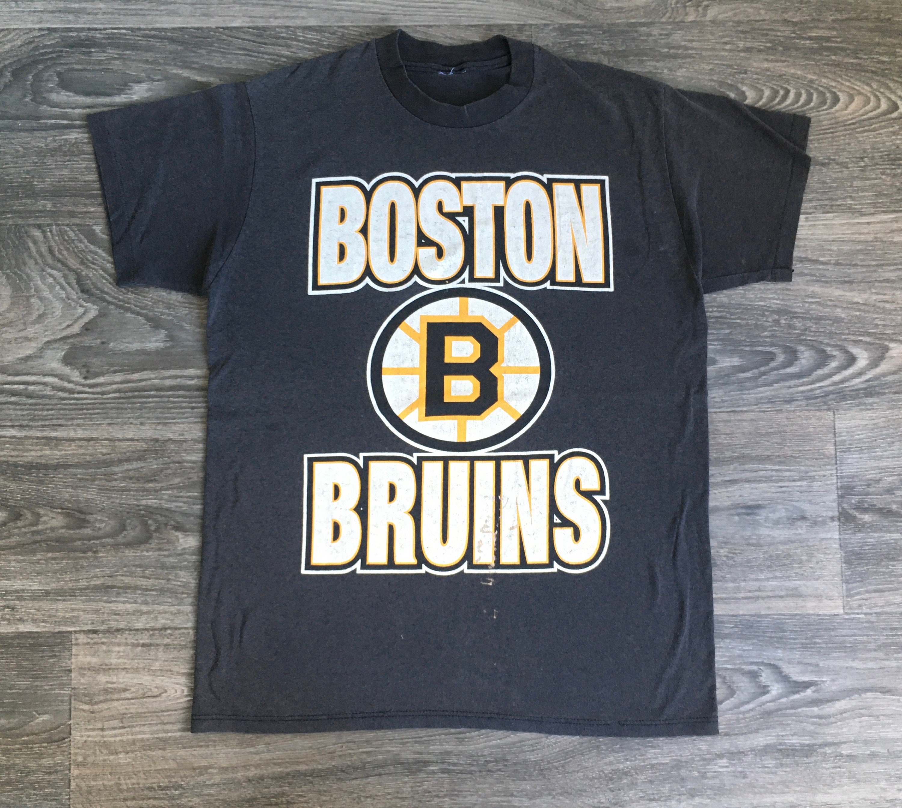 Vintage Boston Bruins T Shirt Tee Size Large L 90s Classic NHL -  Norway