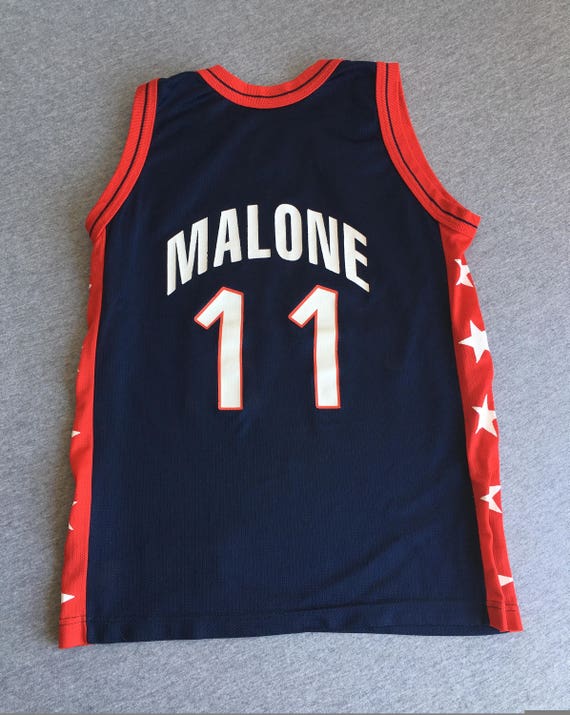 Karl malone usa jersey sale