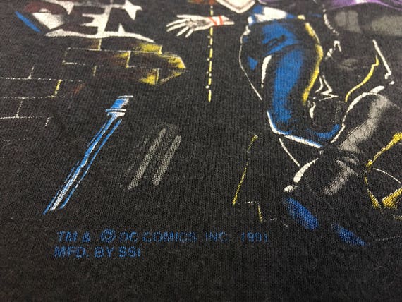 BATMAN Shirt 1991 Vintage/ 90's Collectors Series… - image 5