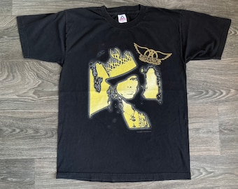 1997 Aerosmith Nine Lives North American Tour Vintage Bandshirt  Vintage Tour Shirt original 90s Vtg T-Shirt