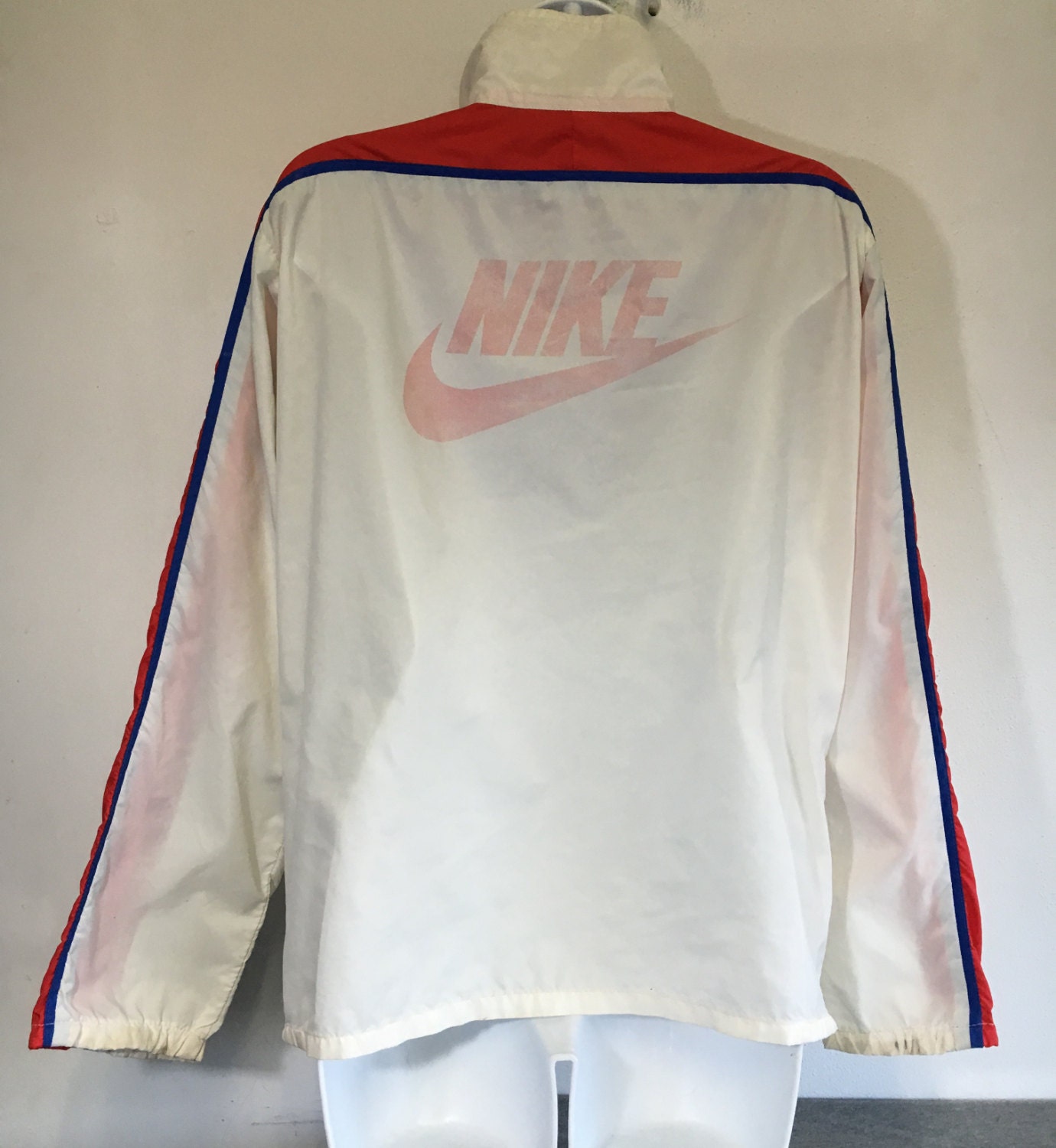 NIKE WINDBREAKER Jacket 70s/80's Vintage/ Talon Zipper Half NIKE WINDBREAKER Jacket 70s/80's Vintage/ Talon Zipper Half