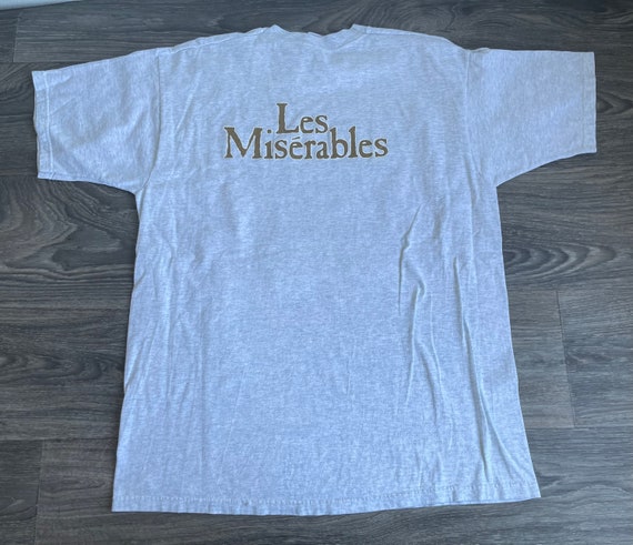 90s ヴィンテージ Les Misérables シングルステッチ tシャツ LES MISERABLES Shirt 90s Vintage Les Mis Broadway Musical