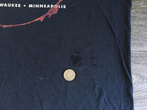 YNGWIE MALMSTEEN Tshirt 1990 Vintage Eclipse Tour… - image 9