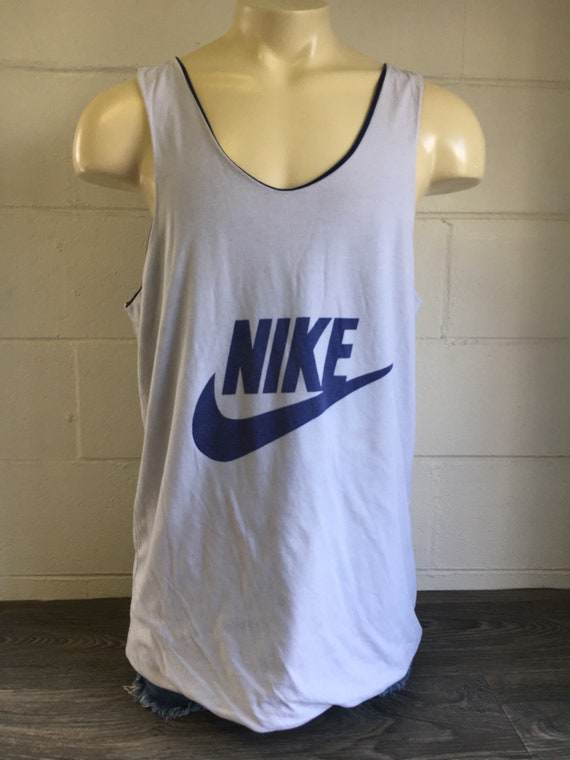 Nike Jersey Vintage 80s Reversible Basketball Shi… - image 3