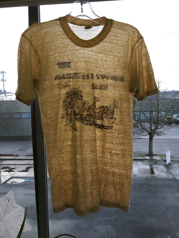 Vintage Marshall Tucker Band Tshirt 70s MTB Soft/thin Sheer - Etsy