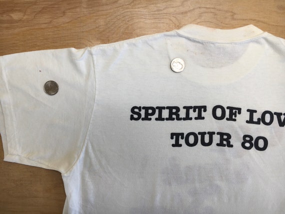 Con Funk Shun Shirt Rare 1980 Spirit of Love Tour Tshirt 70s