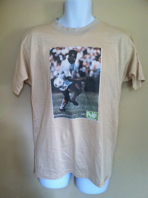 PELÉ SOCCER Shirt 1975 Vintage/ Pele Original Foot