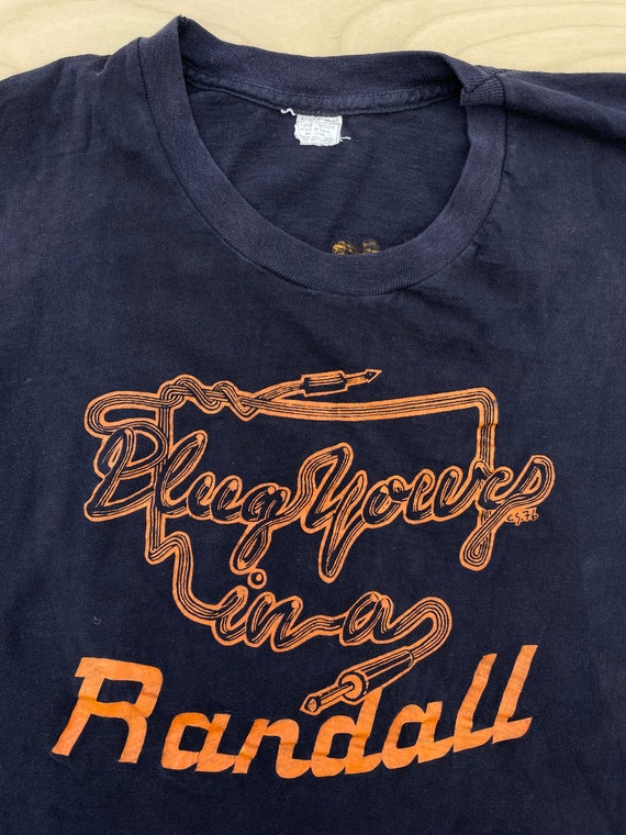 Randall amplifier shirt vintage - Gem