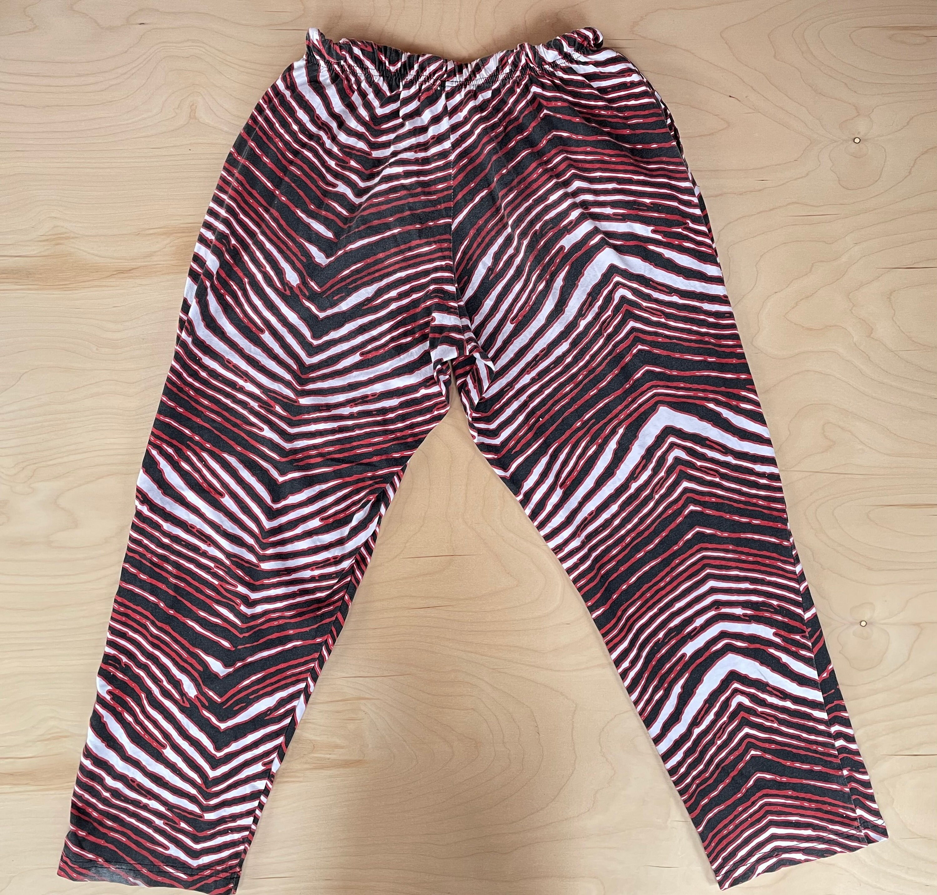 Zubaz Pants Cincinnati Bengals Colors 90's Vintage Zebra Design