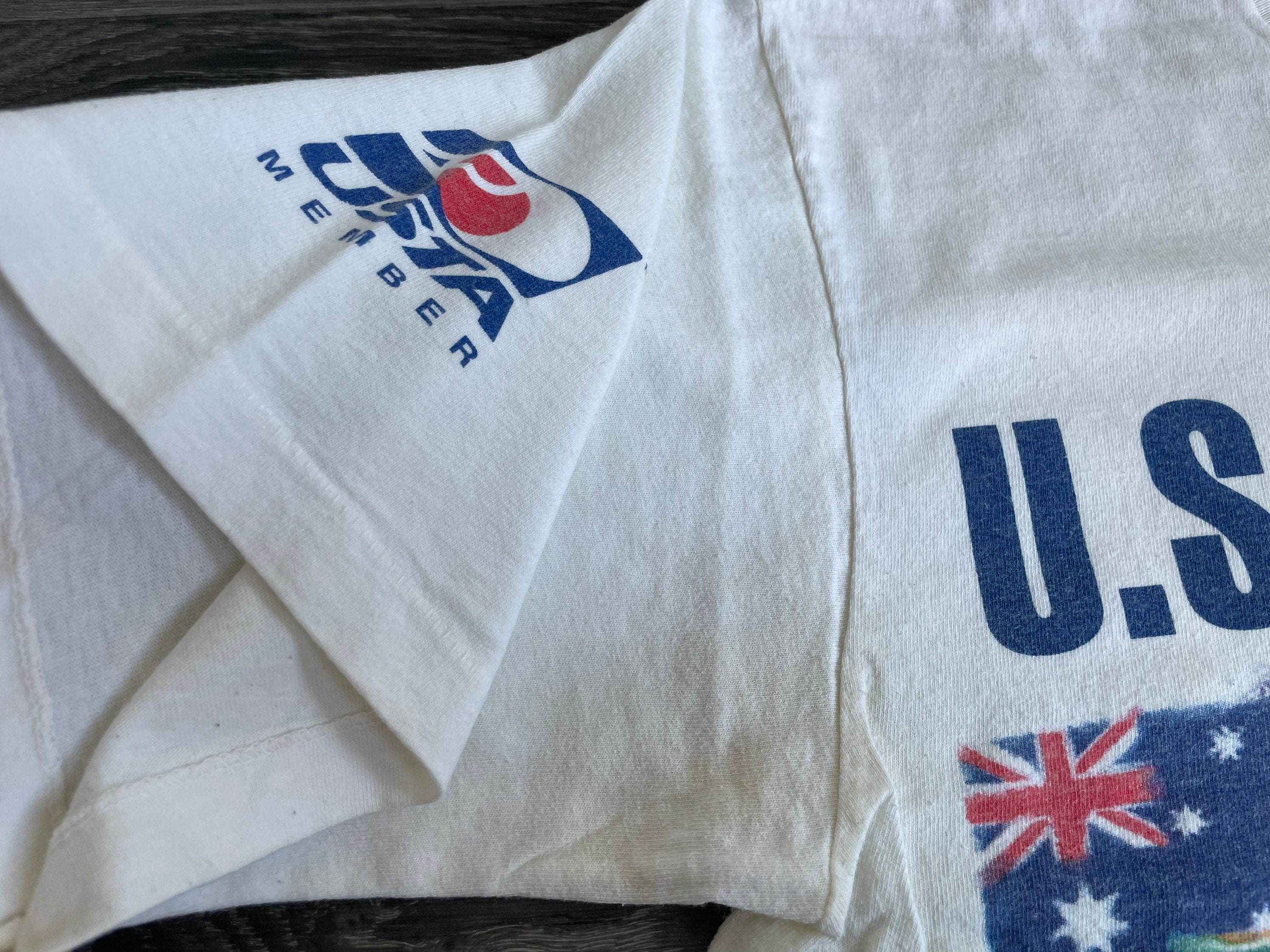 ウェア 1996 US OPEN tennis T shirt size L Vintage 1996 U.S. Open Tennis USTA T-Shirt Sz XL – 812 Vintage