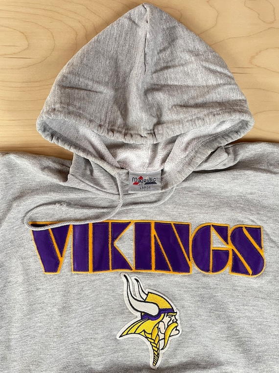 トップス 90s NFL MINNESOTA VIKINGS SWEAT Vintage 90s Minnesota Vikings Sweatshirt Mens Large Football