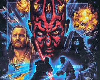 Star Wars Episode 1 Shirt Lee Nutmeg Sith Lord 1999 Movie Star Wars Episode 1 Shirt Lee Nutmeg Sith Lord 1999 Movie