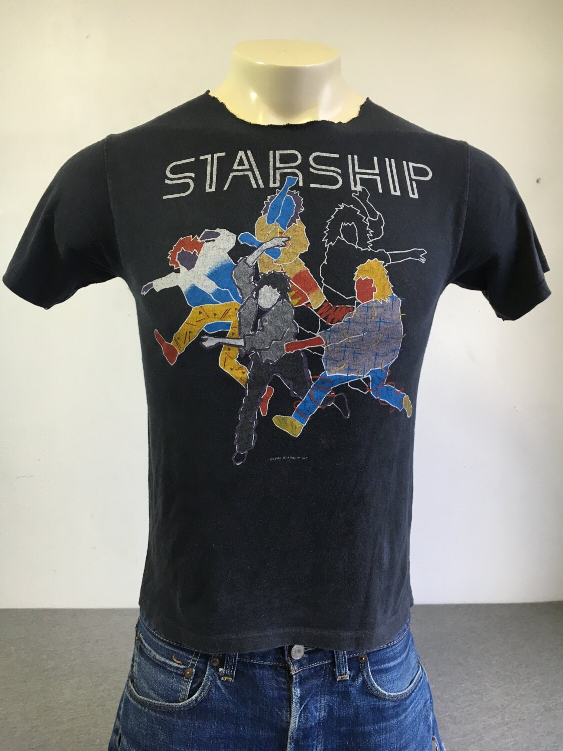 80年代ヴィンテージ STARSHIP HOOPLA TOUR Tシャツ 80年代ヴィンテージ STARSHIP HOOPLA TOUR Tシャツ 80年代