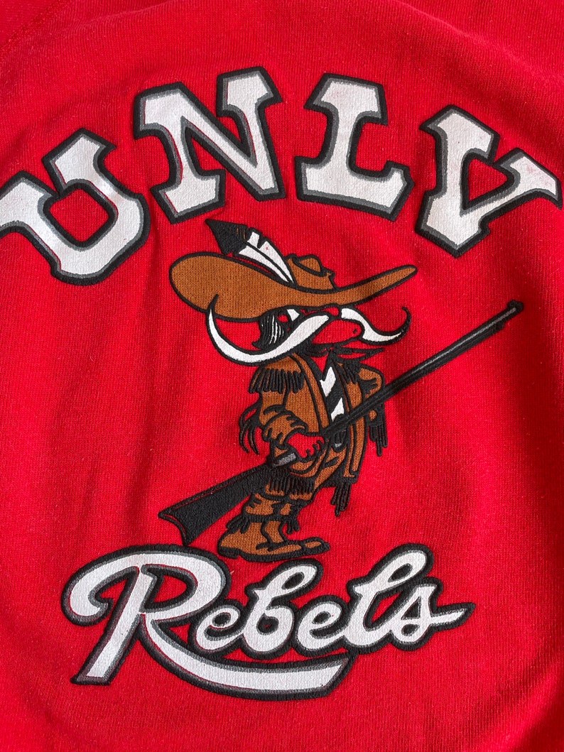 UNLV Rebels Sweatshirt 90s Vintage Hey Reb University Las - Etsy