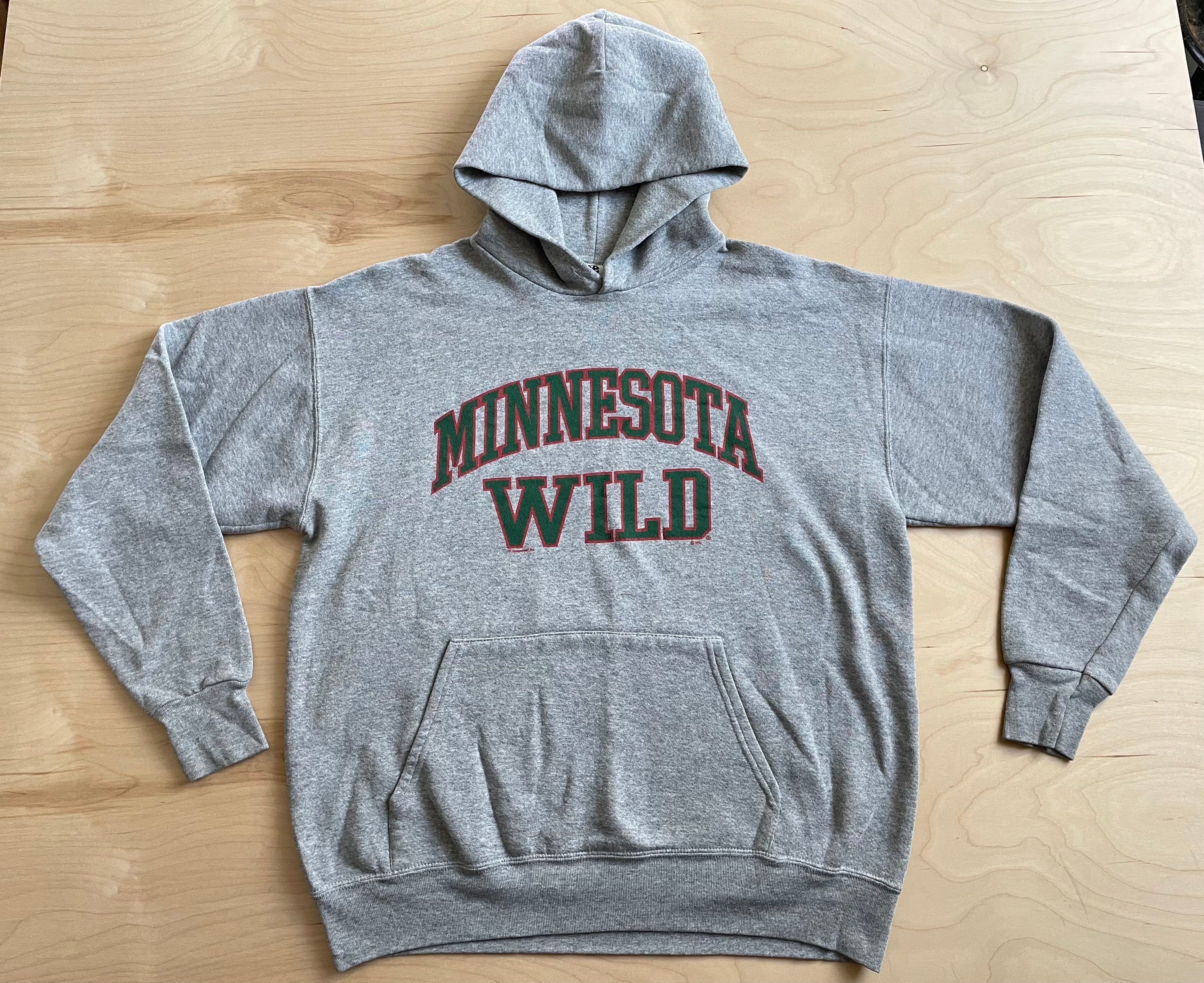 NHL Youth Minnesota Wild Home Ice Green Pullover Hoodie