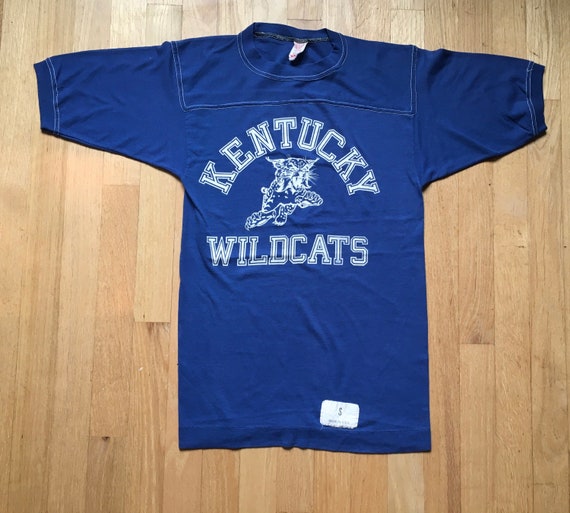 Kentucky Wildcats Jersey Shirt 60's Vintage Tshirt