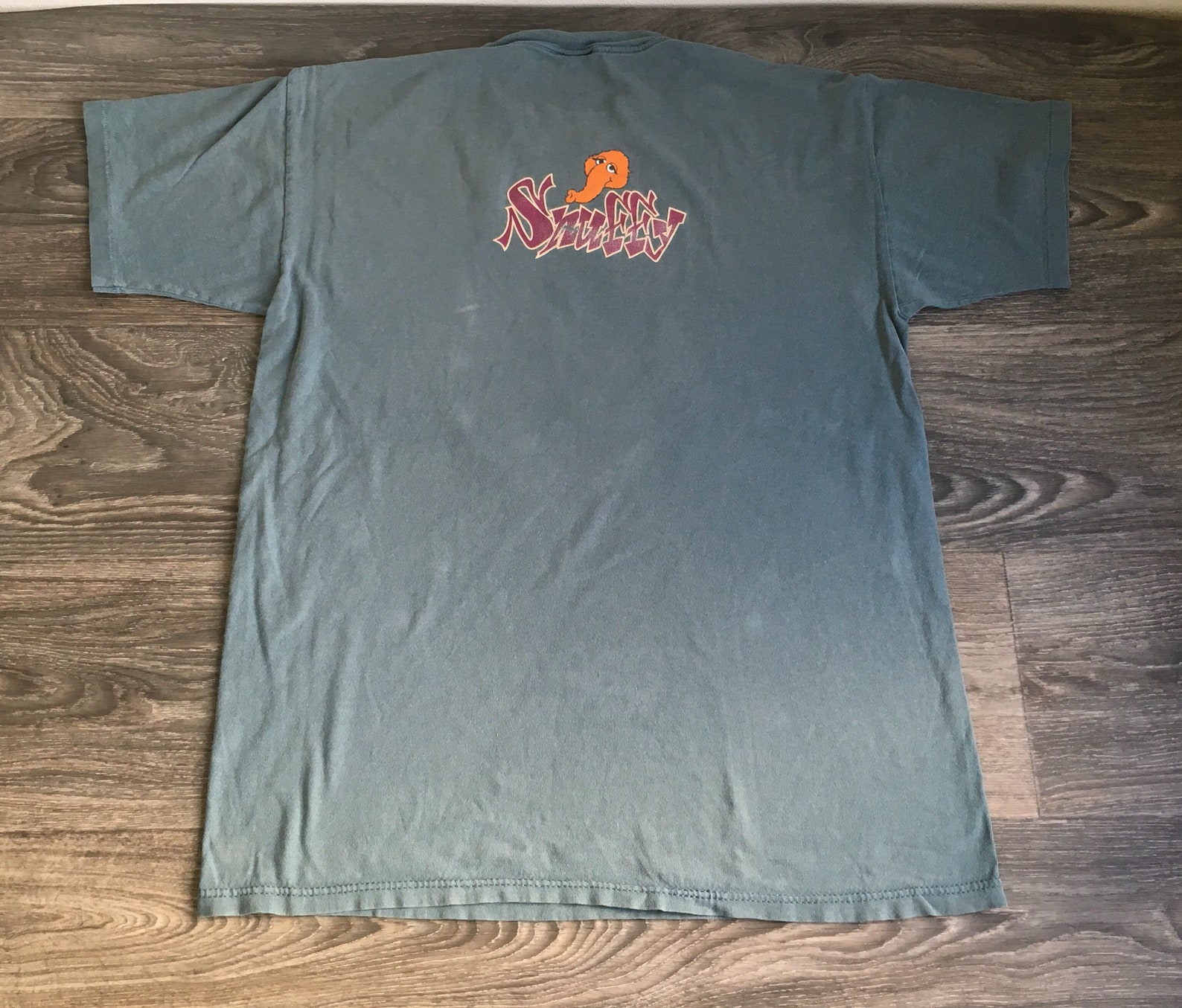 SNUFFLEUPAGUS Shirt 90s Vintage Sesame Street SNUFFY Jim | Etsy