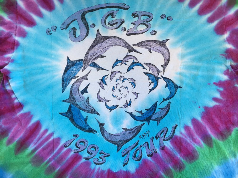 JERRY GARCIA BAND 1993 Tour Shirt Vintage 90s Grateful Dead