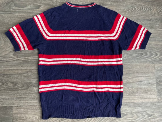 Buy Penney's Towncraft Sweater 60s Vintage Striped Acrylic Online
