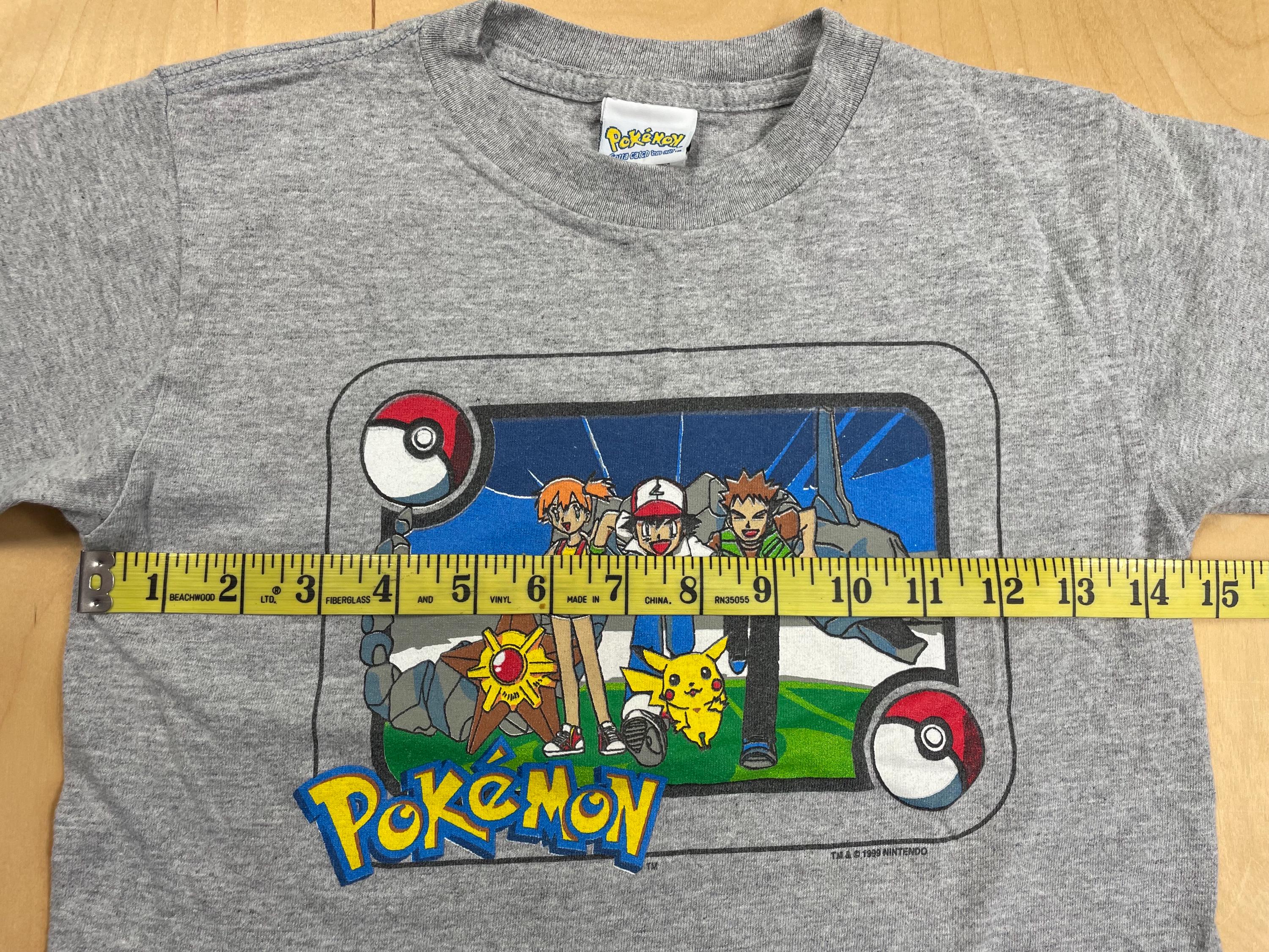Pokemon Shirt Vintage 1999 Youth Size Medium Nintendo Gotta Catch