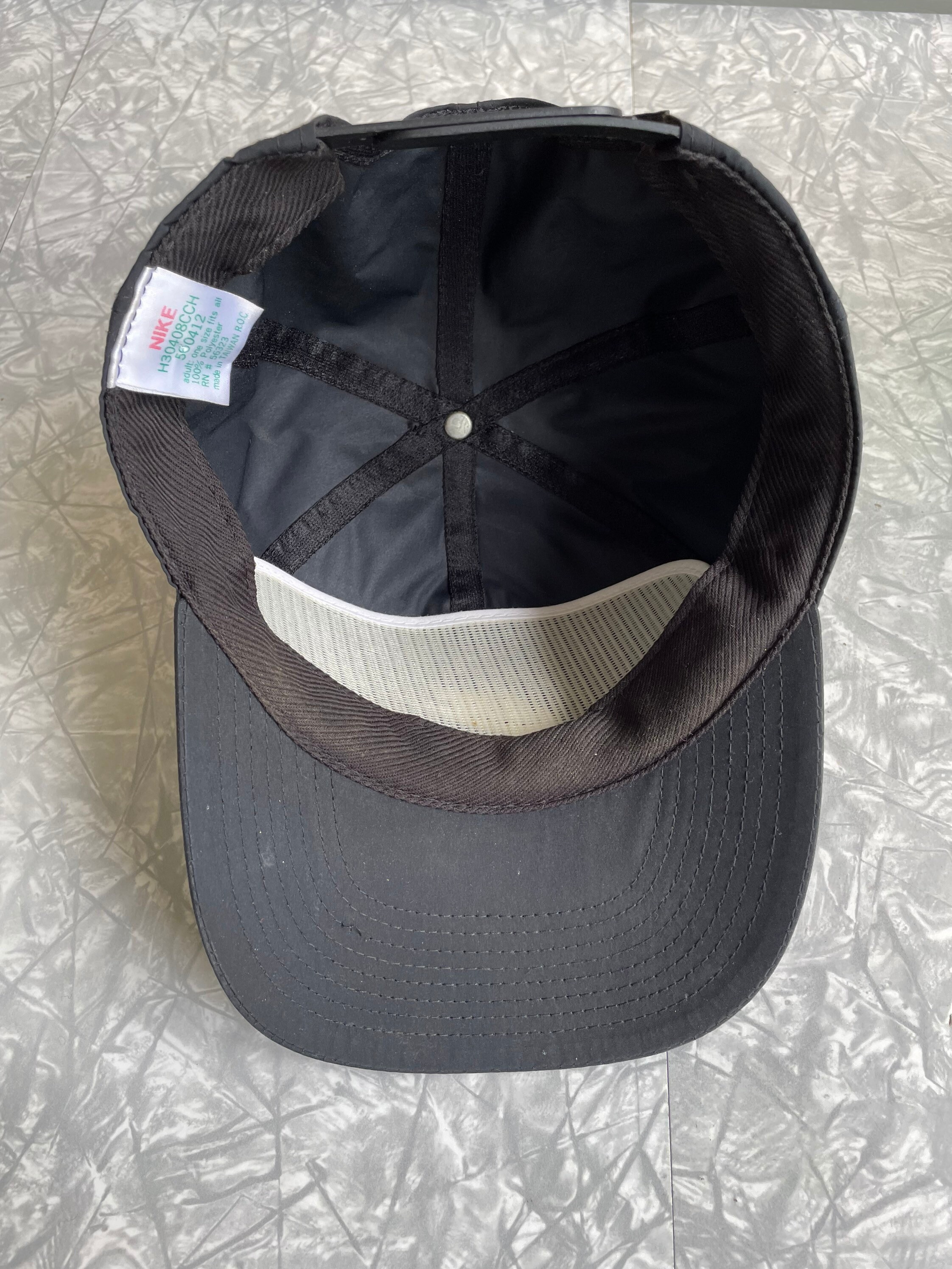 Nike Fit Hat Pre ACG Rare Vintage 80s Snapback Nylon Amazing Gold
