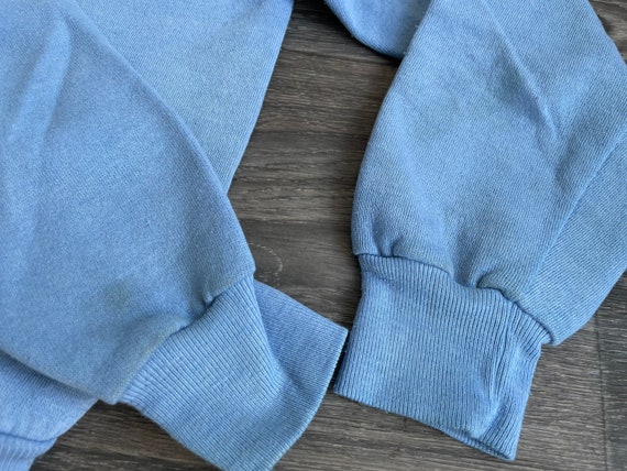 Nike Sweater Jacket 80's Vintage Blue Tag Label T… - image 5