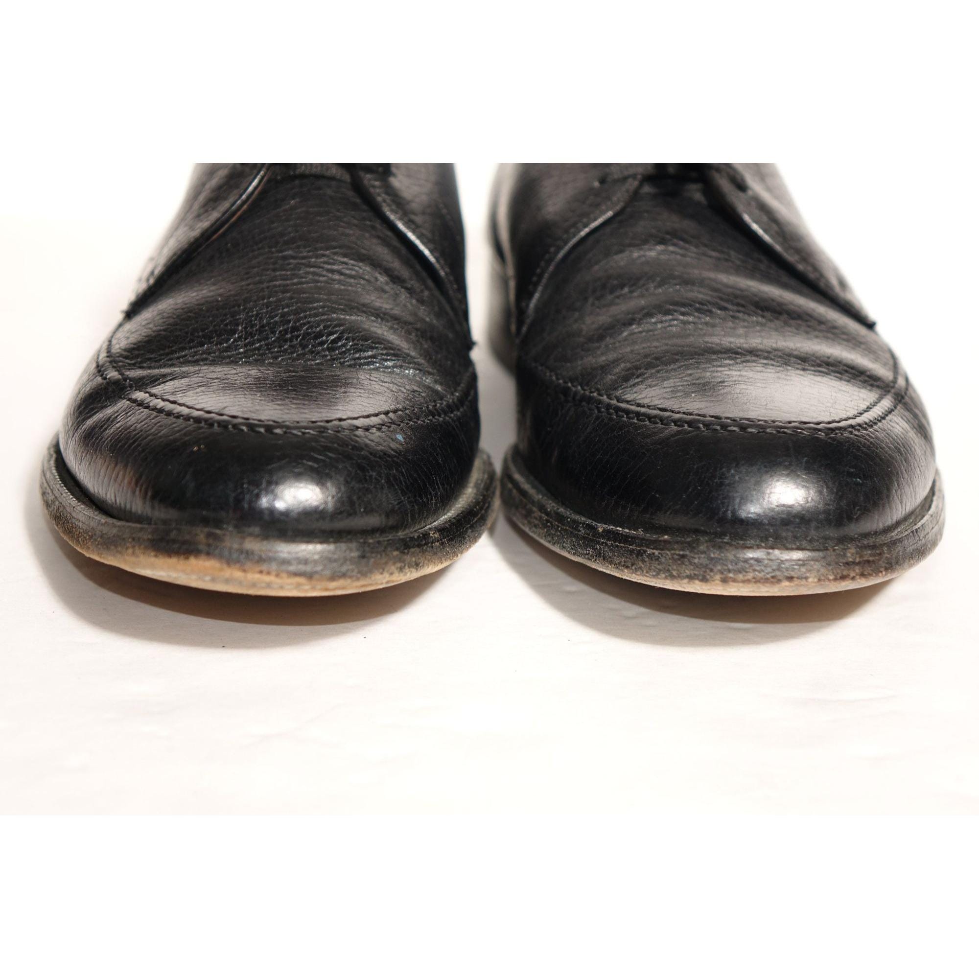 Vintage E.T. Wright Arch Preserver Black Pebble Grain Leather
