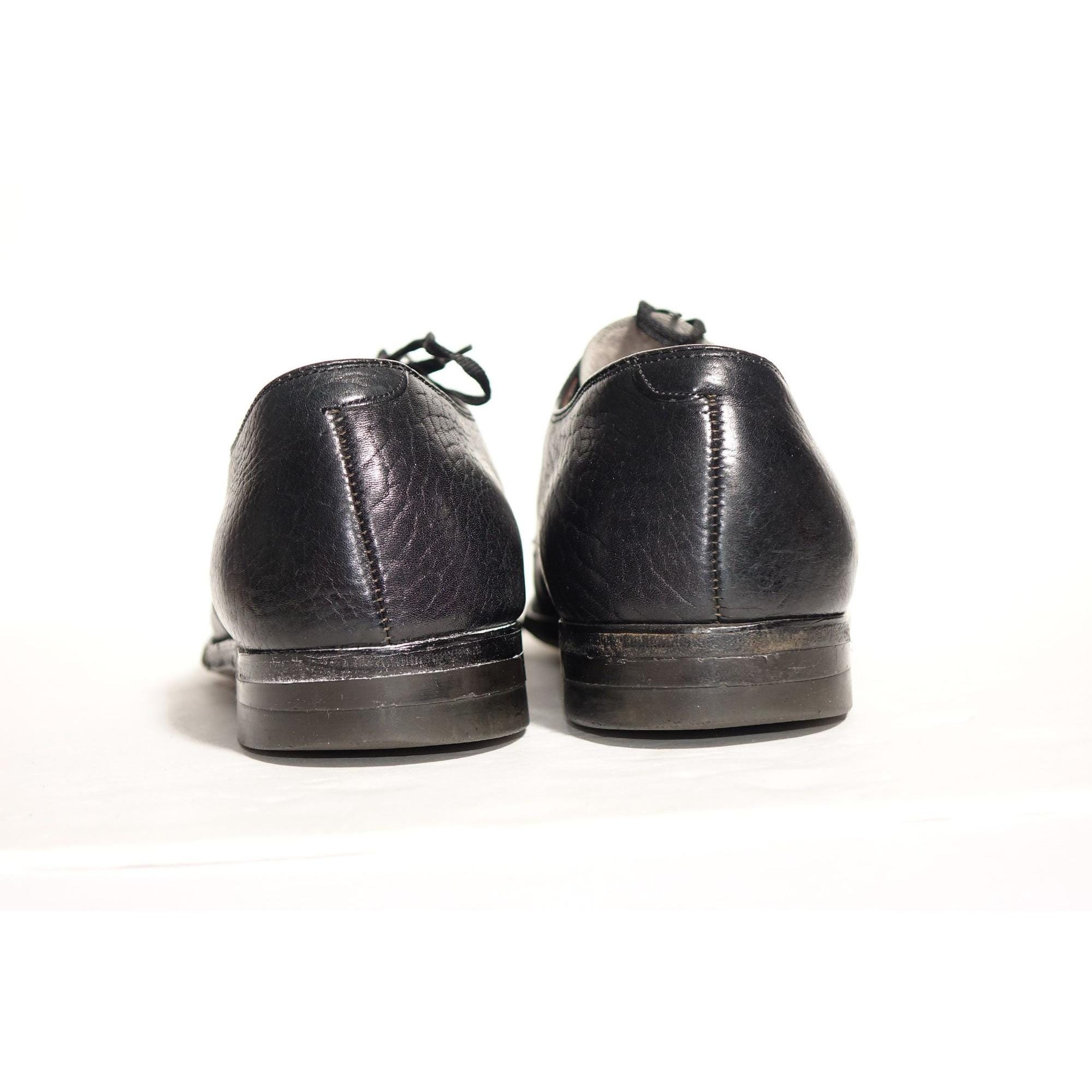 Vintage E.T. Wright Arch Preserver Black Pebble Grain Leather