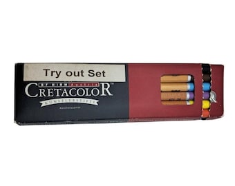 Cretacolor Try Out Set Fine Art Pastel Pencils 12 Count Artist Quality Austria W