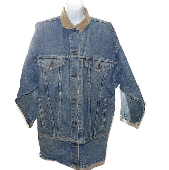 Vintage Levi's Jean Chore Coat Women's Size Small… - image 1