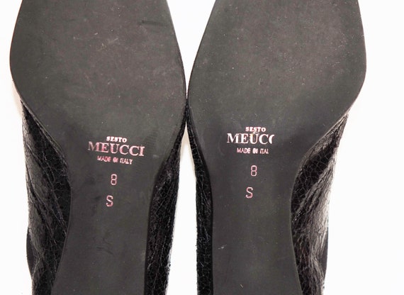 Mocassins Conduite Femme Sesto Meucci - Taille 8 US - Marron Et Or - Made In Italy
