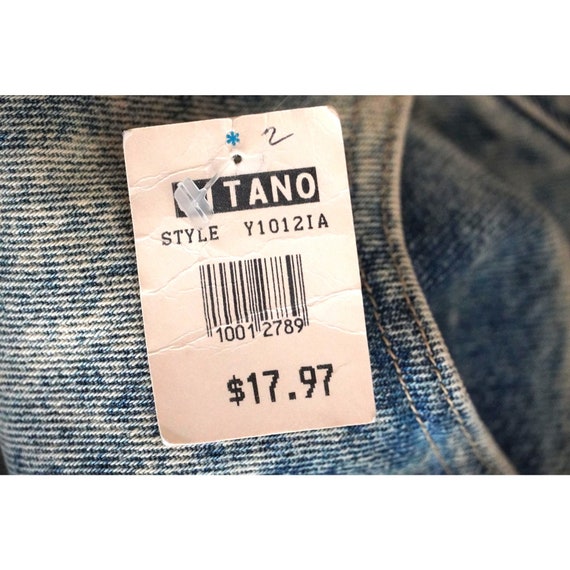 Vintage PS Gitano Acid Washed Jeans NOS Womens Si… - image 9